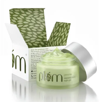 Plum Green Tea Renewed Clarity Night Gel, 50ml