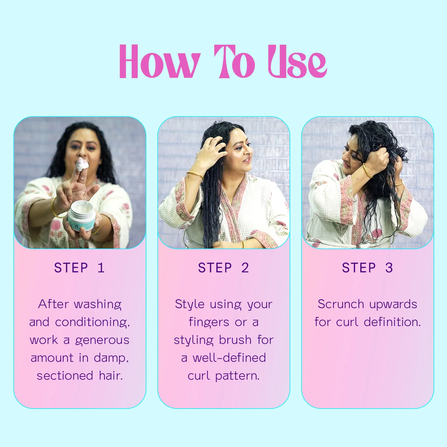 arata curly hair cream- how to use arata curly hair cream- how to use